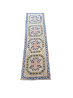 Green Blue Oushak Runner