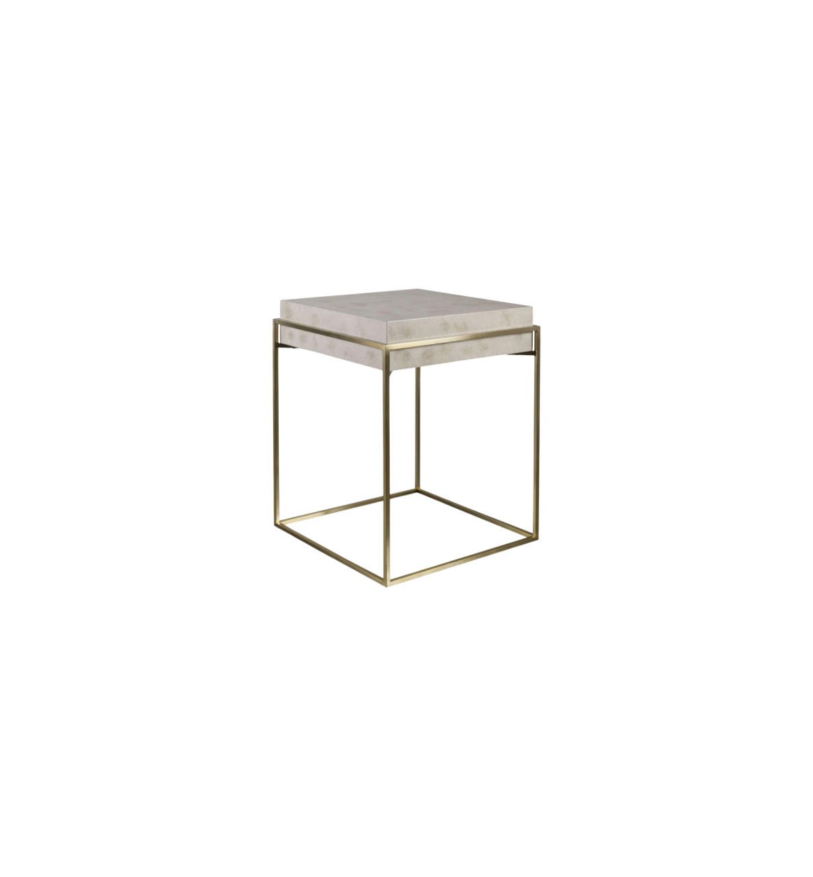 Ivory Burl Accent Table