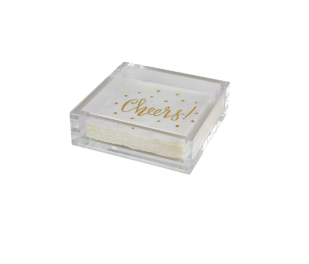Acrylic Cocktail Napkin Tray