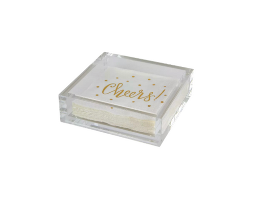 Acrylic Cocktail Napkin Tray