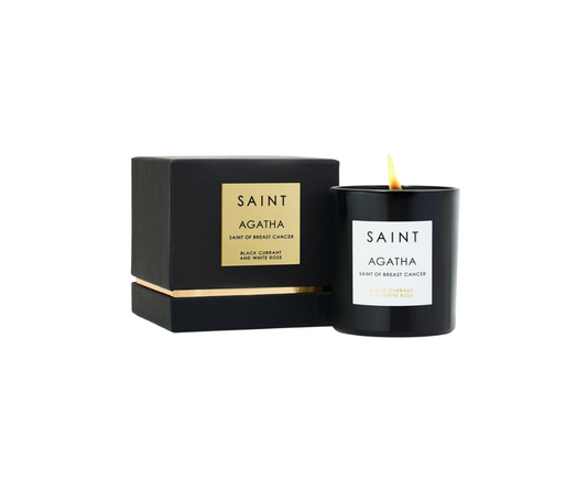Saint - Agatha of Breast Cancer Candle
