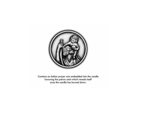 Saint - Christopher of Travel Candle