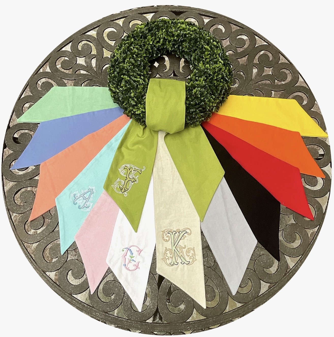 Wreath Sash - Many Options!